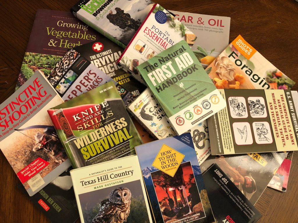 survival, prepper books