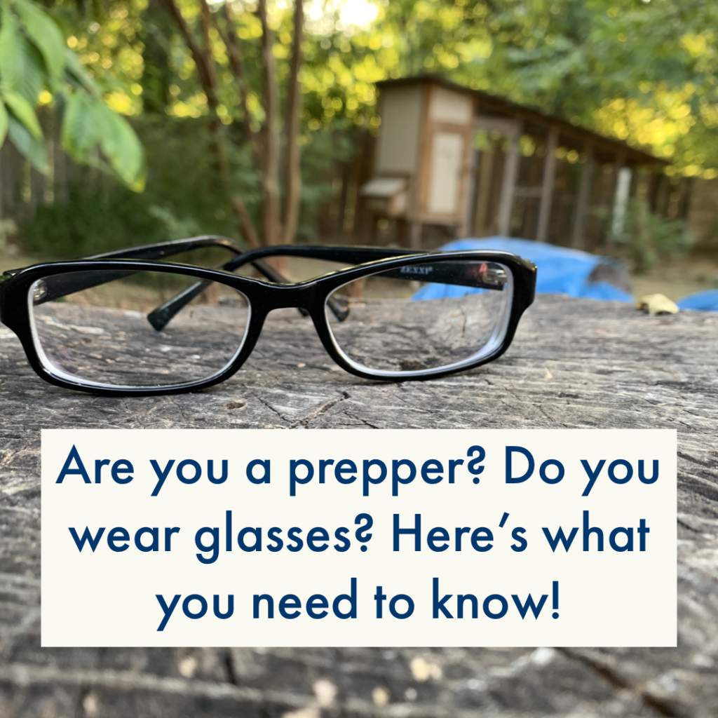 prepper glasses