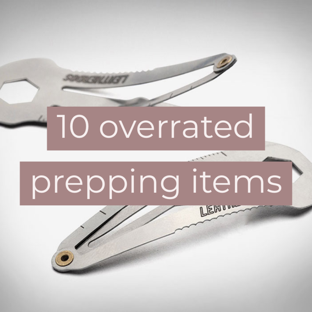 overrated prepper items