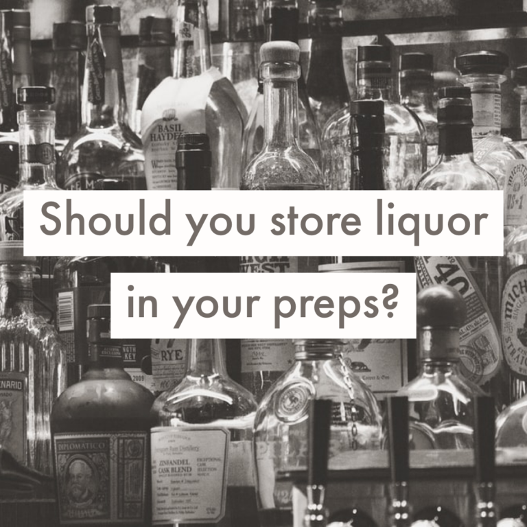 Should You Store Liquor? Prepping Long Term Storage Rogue