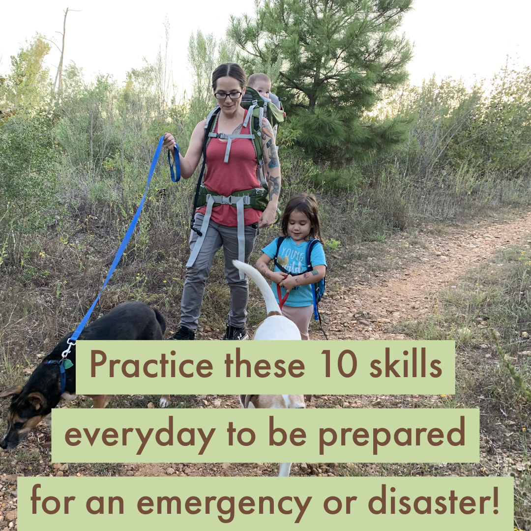 emergency preparedness skills