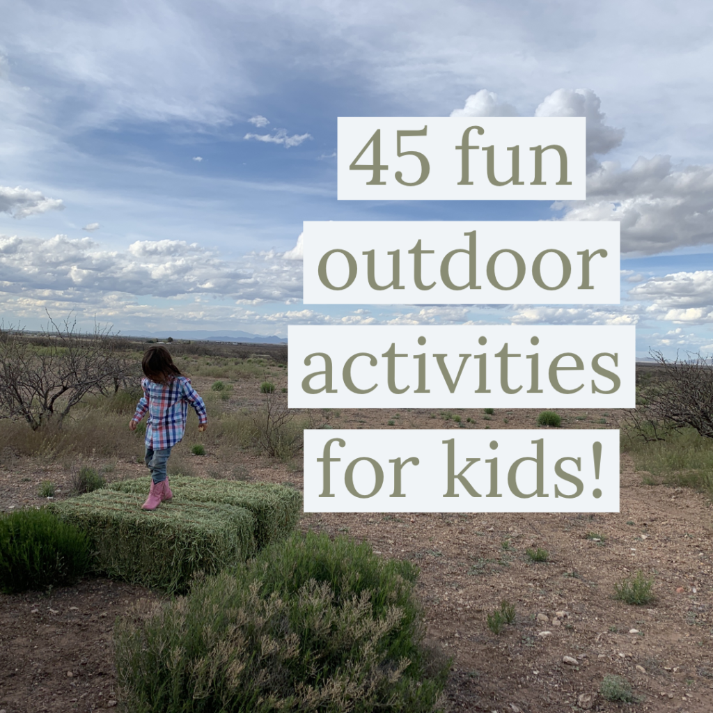 outdoor activities for kids