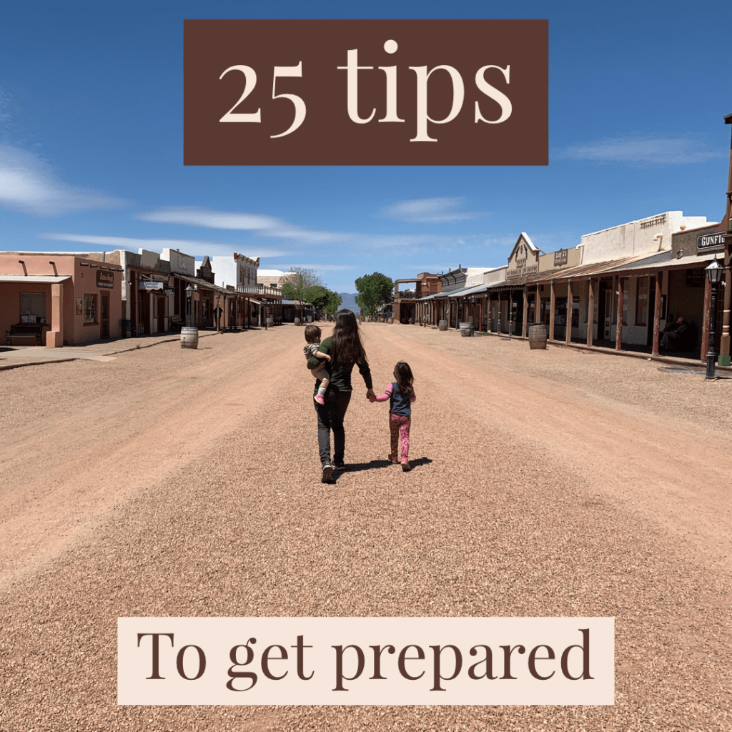 25 preparedness tips