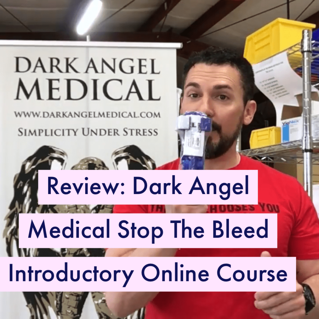 dark angel medical stop the bleed review