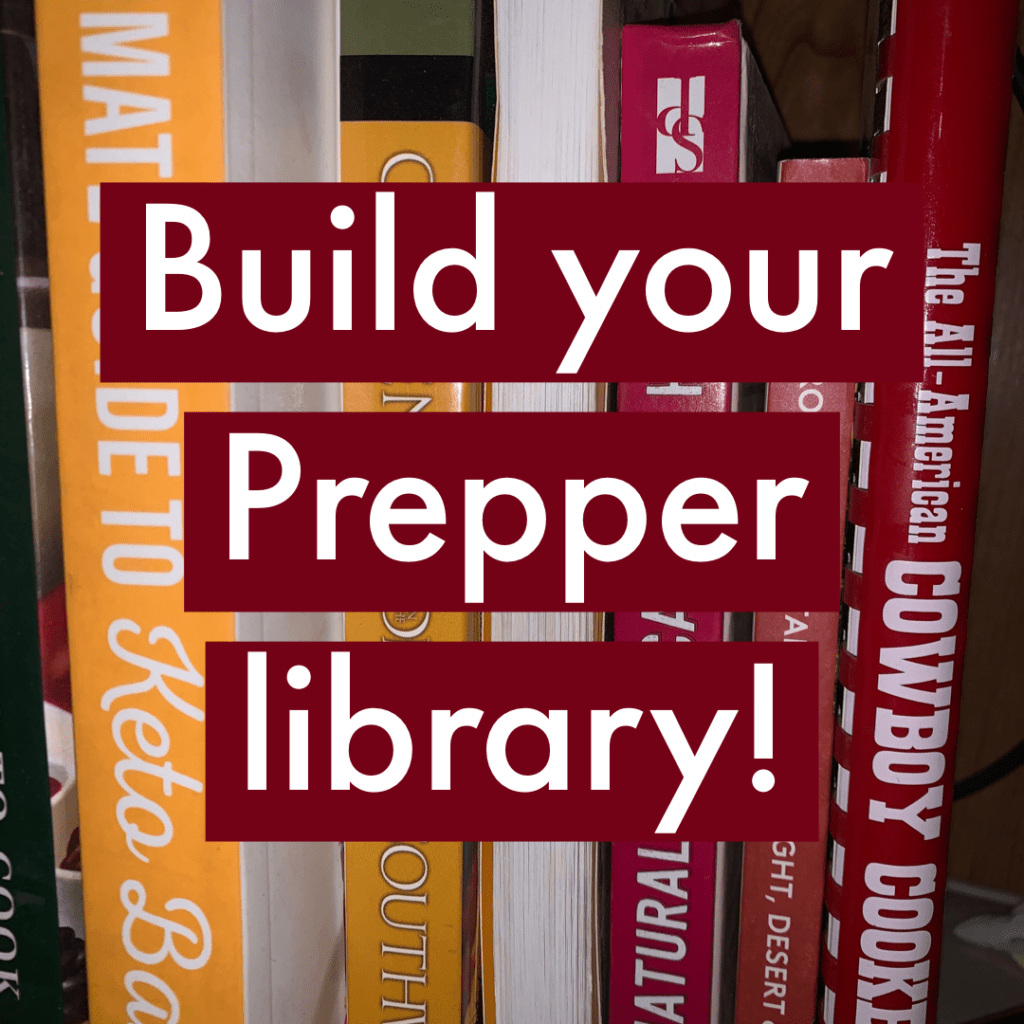 prepper library books
