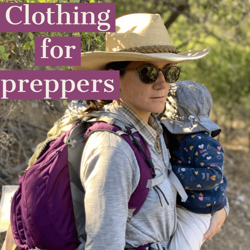 clothing for preppers and outdoors