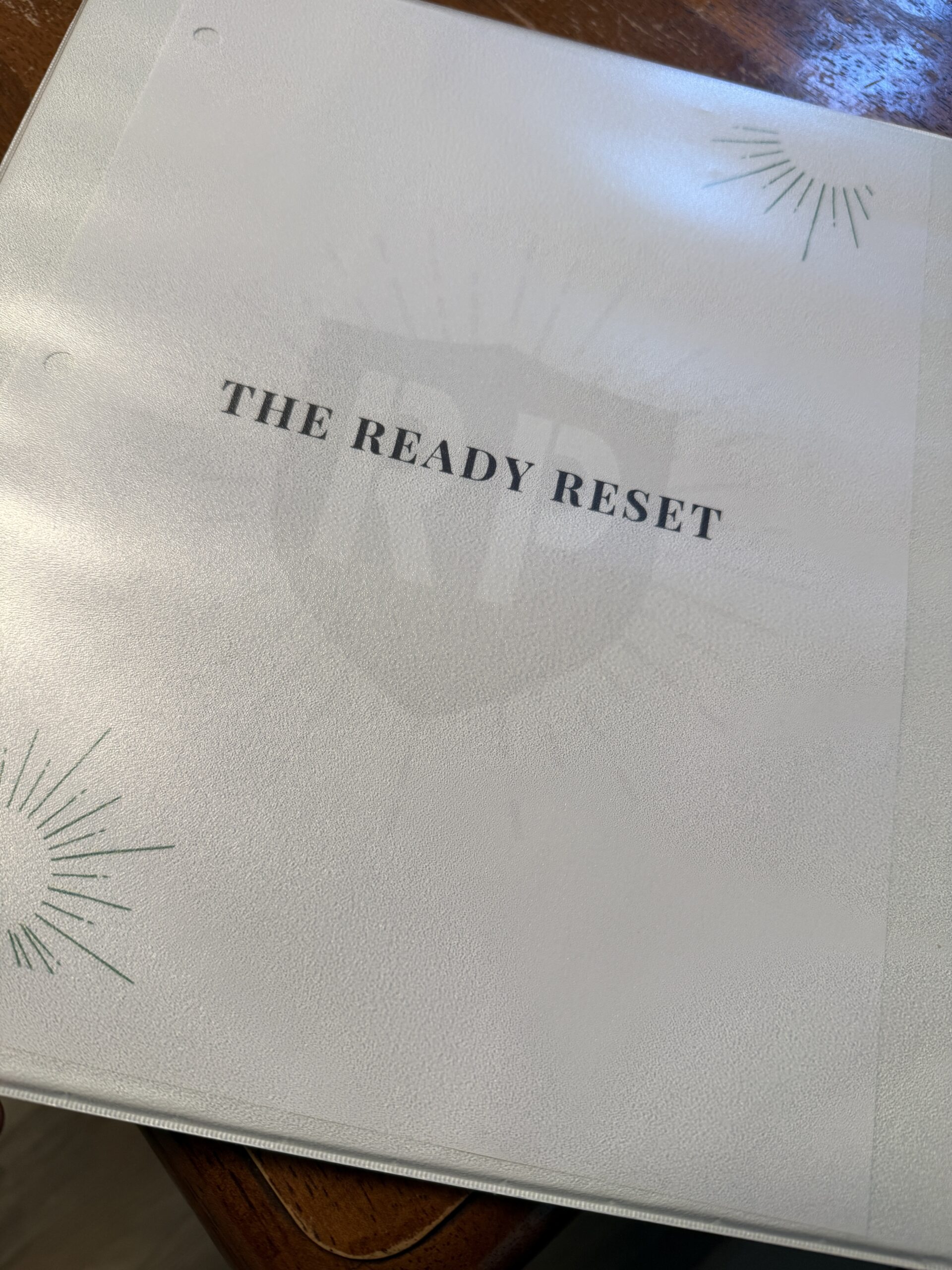 The Ready Reset - National Preparedness Booklet